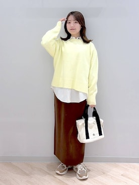 ぽんちゃんさん（レディース・152cm）の冬コーディネート