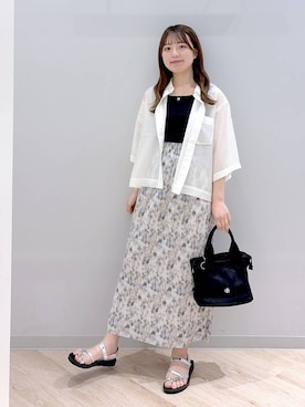 ぽんちゃんさん(レディース・152cm)の夏コーディネート