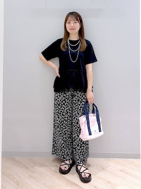 ぽんちゃんさん(レディース・152cm)の夏コーディネート