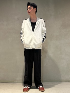 「アイテム（ジャージ）」を使った、KYさん（メンズ・173cm）の秋コーディネート
