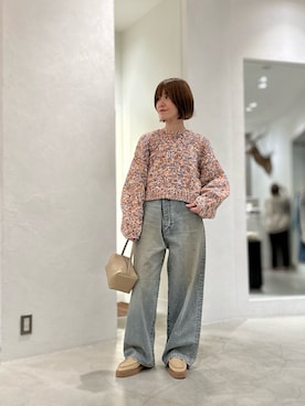 「アイテム（カーディガン/ボレロ）」を使った、hosoyaさん（レディース・160cm・30代）の夏コーディネート