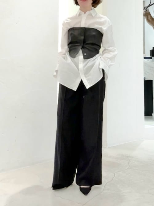 レザービスチェ（その他トップス）｜Whim Gazette（ウィムガゼット）の