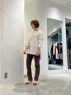 「アイテム（チョーカー）」を使った、hosoyaさん（レディース・160cm・30代）の夏コーディネート