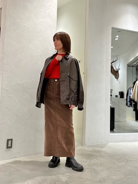 「ウィムガゼット」｜hosoyaさん（レディース・160cm）の秋コーディネート