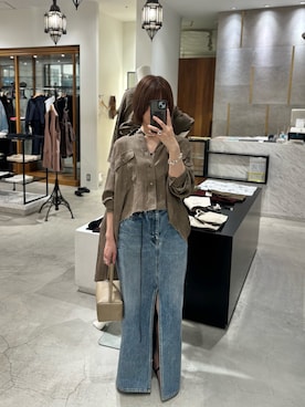 「Whim Gazette（ウィムガゼット）のアイテム」を使った、hosoyaさん（骨格ナチュラル・レディース・160cm）の夏コーディネート
