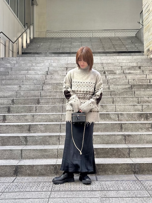 Drawing Numbers スカート 「Drawing Numbers」キュプラバイアス