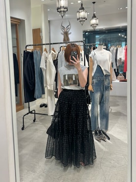 「アイテム（スカート）」を使った、hosoyaさん（レディース・160cm・30代）の夏コーディネート