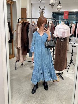 「アイテム（ワンピース）」を使った、hosoyaさん（レディース・160cm・30代）の夏コーディネート