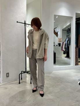 hosoyaさん（骨格ナチュラル・レディース・160cm・30代）の秋コーディネート