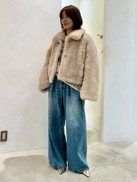 「アイテム（その他アウター）」を使った、hosoyaさん（レディース・160cm・30代）の秋コーディネート
