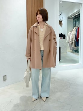 「アイテム（キャミソール）」を使った、hosoyaさん（レディース・160cm・30代）の冬コーディネート