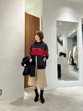 「UMBRO（アンブロ）のアイテム」を使った、hosoyaさん（レディース・160cm）の冬コーディネート