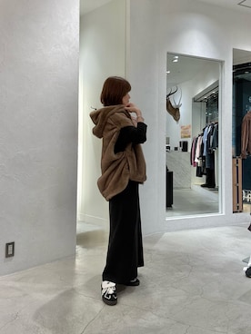 「アイテム（その他アウター）」を使った、hosoyaさん（レディース・160cm・30代）の秋コーディネート