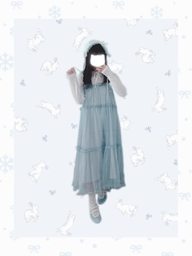 「merry jenny（メリージェニー）のアイテム（ワンピース/ドレス）」を使った、mikiiiさん（レディース・160cm）の春コーディネート