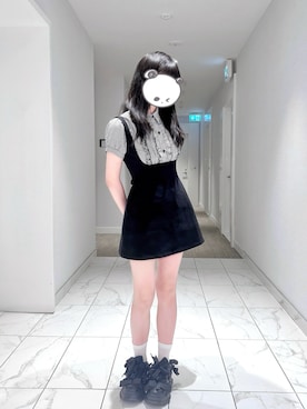 「evelyn（evelyn）のアイテム」を使った、mikiiiさん（レディース・160cm）の秋コーディネート