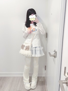 「merry jenny（メリージェニー）のアイテム」を使った、mikiiiさん（レディース・160cm）の冬コーディネート