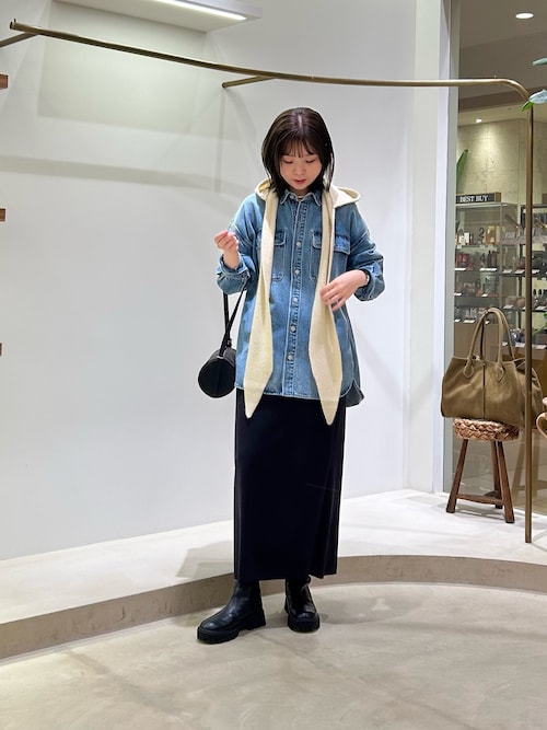 ジャージーIラインロングスカート（スカート）｜Whim Gazette