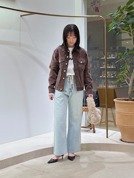 「THE PAUSE（ザ ポーズ）のアイテム」を使った、Sasakiさん（レディース・166cm）の冬コーディネート