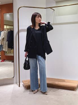 Sasakiさん（レディース・166cm）の春コーディネート