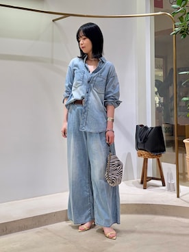 Sasakiさん（レディース・166cm）の夏コーディネート