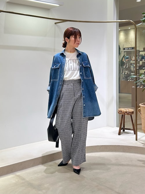 DENIMシャツワンピース（シャツ/ブラウス）｜Whim Gazette
