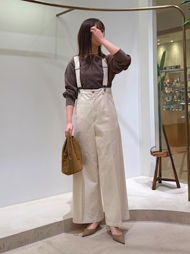 「marco masi（マルコマージ）のアイテム」を使った、Sasakiさん（レディース・166cm）の春コーディネート