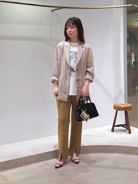 Sasakiさん（レディース・166cm）の春コーディネート