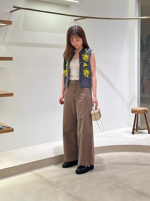 ビーズニットジレ GEMINI】ビーズニットジレ（ベスト）｜Whim Gazette（ウィム