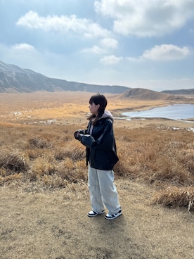 「HTH（エイチティーエイチ）のアイテム」を使った、rinaさん（レディース・159cm）の冬コーディネート