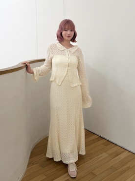 「NEUNA（ヌナ）のアイテム」を使った、みおさん（レディース・159cm）の春コーディネート