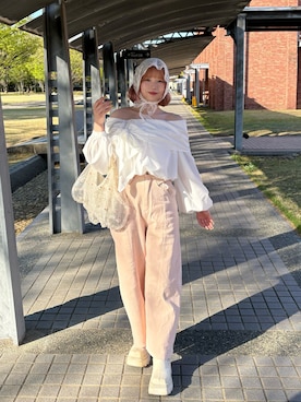 「3coins（3coins）のアイテム」を使った、みおさん（レディース・159cm）の春コーディネート