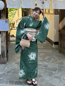 みおさん（レディース・159cm）の夏コーディネート
