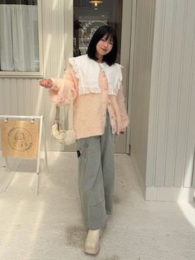 「mideal（マイディール）のアイテム」を使った、みおさん（レディース・159cm）の春コーディネート