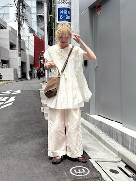 shihoさん(レディース・161cm)の夏コーディネート