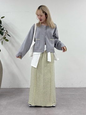 shihoさん（レディース・161cm）の春コーディネート