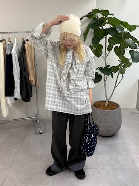 shihoさん（レディース・161cm）の秋コーディネート