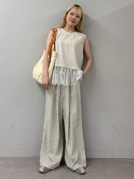 shihoさん（レディース・161cm）の春コーディネート