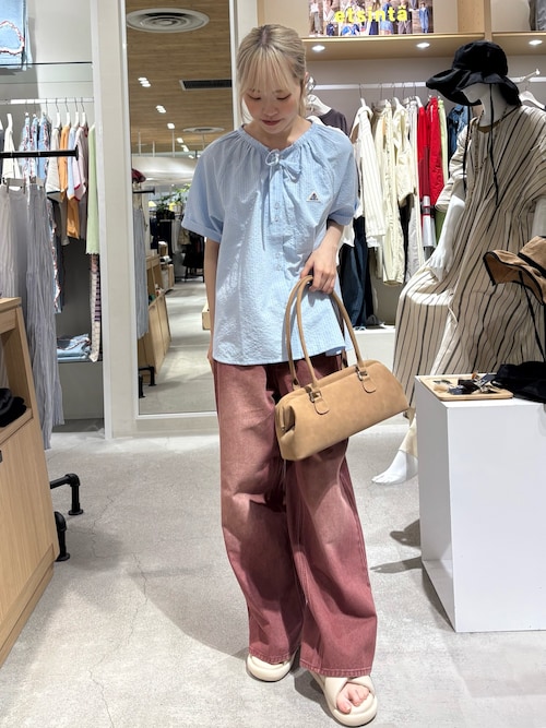 【新色追加】【UNISEX】オーバーダイワイドデニムパンツ