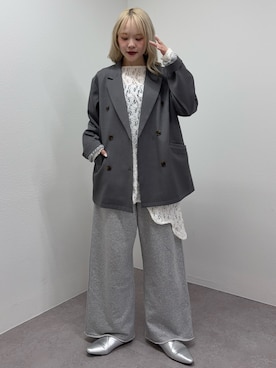 shihoさん（レディース・161cm）の冬コーディネート