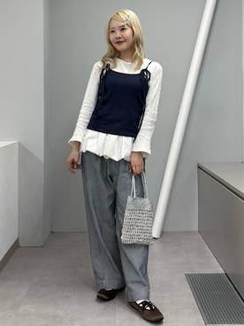 shihoさん（レディース・161cm）の春コーディネート