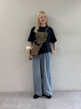 shihoさん(レディース・161cm)の夏コーディネート