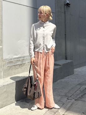 「CIAOPANIC TYPY（チャオパニックティピー）のアイテム（シューズ）」を使った、shihoさん（レディース・161cm）の春コーディネート