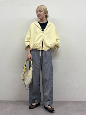 「CIAOPANIC TYPY（チャオパニックティピー）のアイテム（シューズ）」を使った、shihoさん（レディース・161cm）の春コーディネート