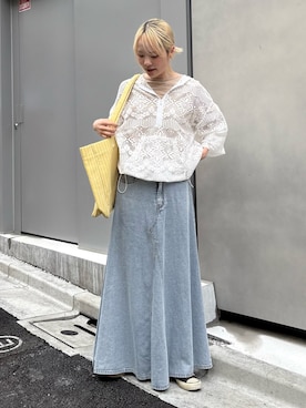 shihoさん（レディース・161cm）の春コーディネート