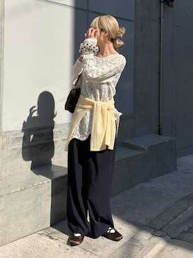 shihoさん（レディース・161cm）の春コーディネート