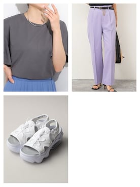 oooommmさん（レディース・164cm）の夏コーディネート