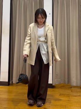 hanejiさん（レディース・154cm）の春コーディネート