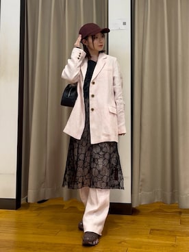 hanejiさん（レディース・154cm）の春コーディネート