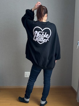 「GRL（グレイル）のアイテム（スウェット）」を使った、yuimama1025さん（レディース・154cm）の春コーディネート