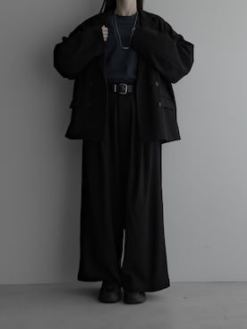 「remer（リメール）のアイテム（ジャケット/アウター）」を使った、mioさん（レディース・160cm）の冬コーディネート